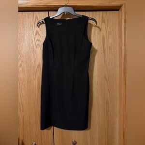 AGB‎ Black Sleeveless Midi Sheath Dress